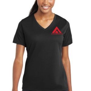 Sport-Tek RacerMesh V Neck Tee